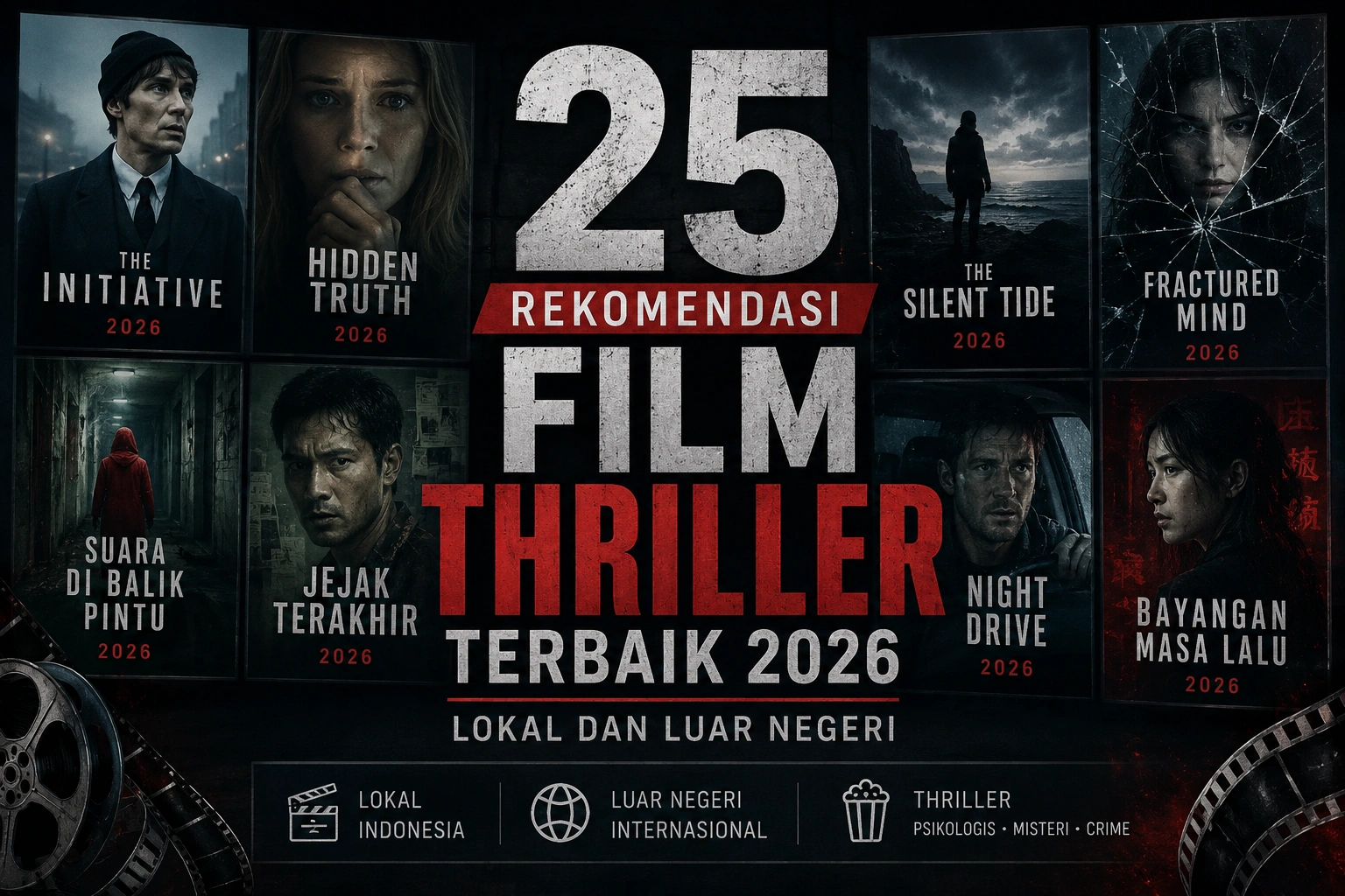 25 Rekomendasi Film Thriller Terbaik